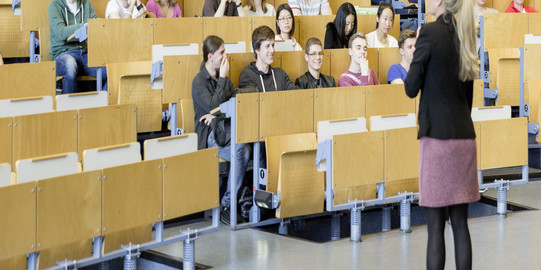 Hörsaal der TU Dortmund