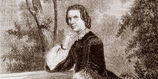 Zeichnung, die Marie Espérance von Schwartz zeigt